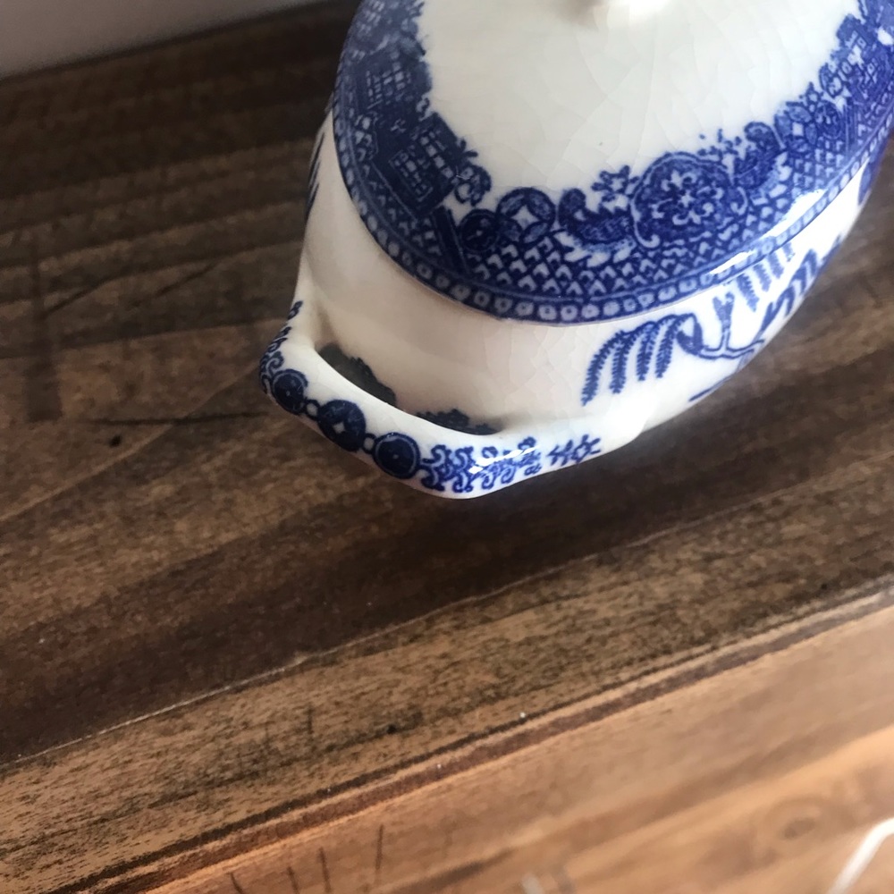 Blue Willow Vintage Sugar Bowl - Picture 5 of 7
